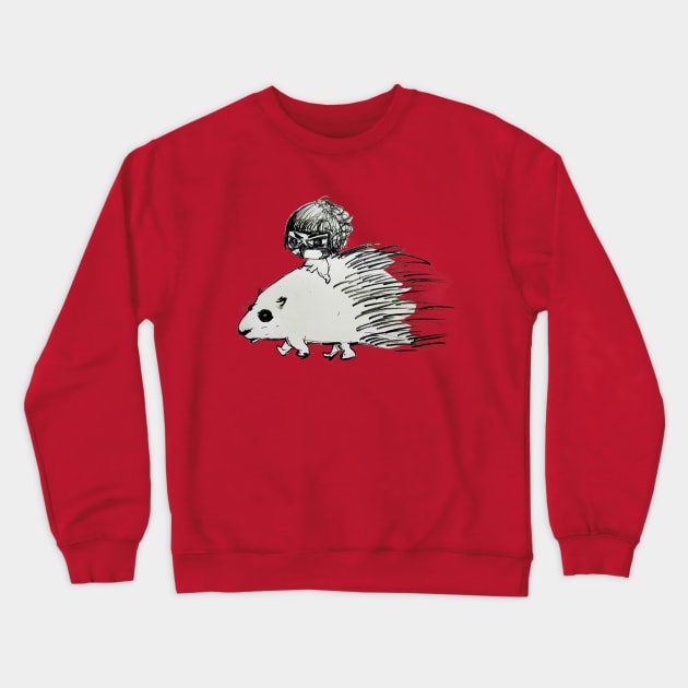 [BoutBoutBout] VollDahl Riding A Porcupine Crewneck Sweatshirt by BoutBoutBout